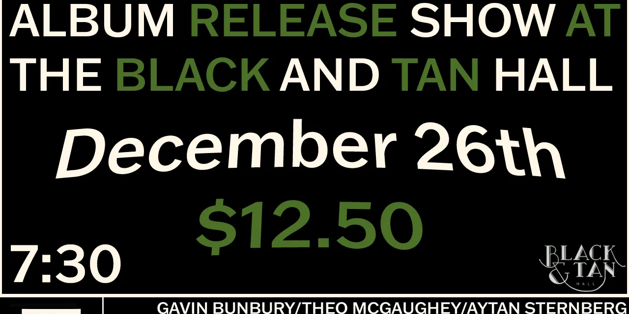 Green Heron Album Release Show - Reuben Greenspun Quartet