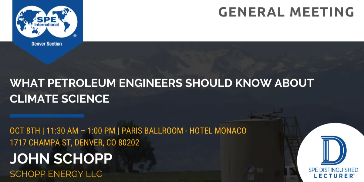 SPE Denver General Meeting October 2026
