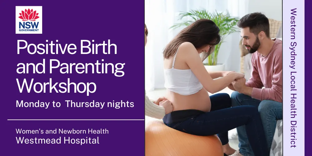 Positive Birth and Parenting Workshop - Thursday 8th October to 12th November 2026