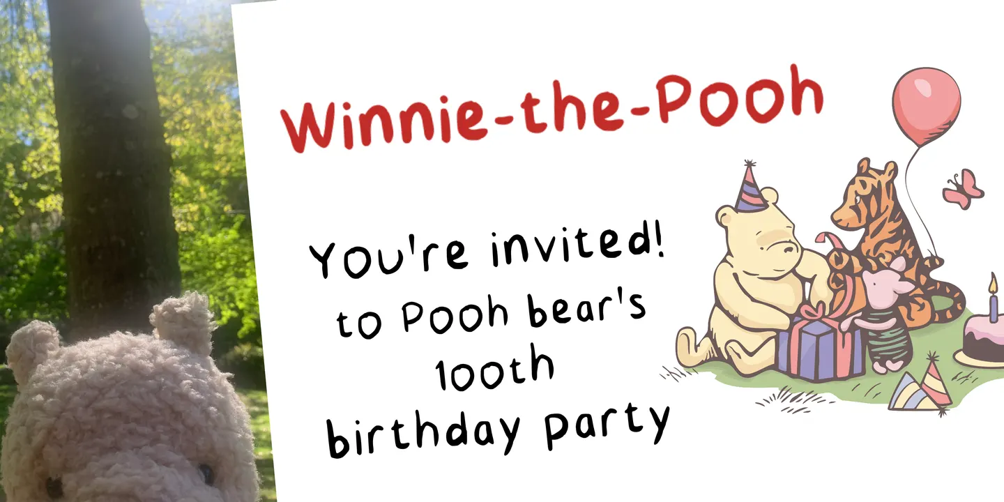 Winnie the Pooh 100th birthday party