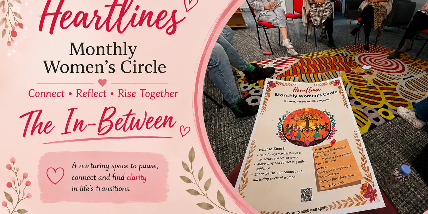 The in - between - Heartline women Circle (your first visit is complimentary)