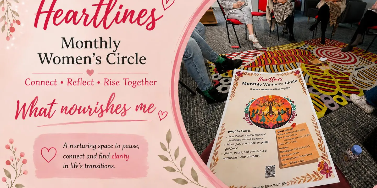 What nourishes me - Heartlines women Circle (your first visit is complimentary)
