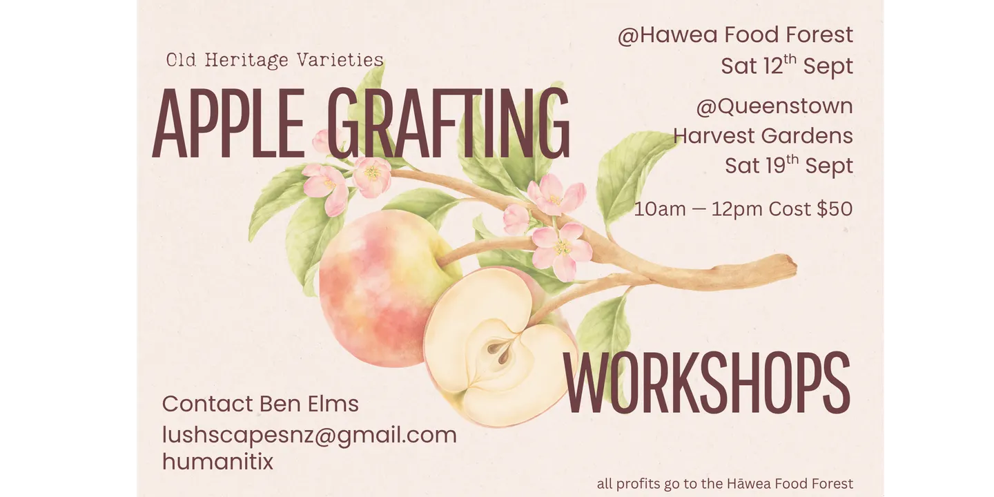 Apple Grating Workshop -Queenstown