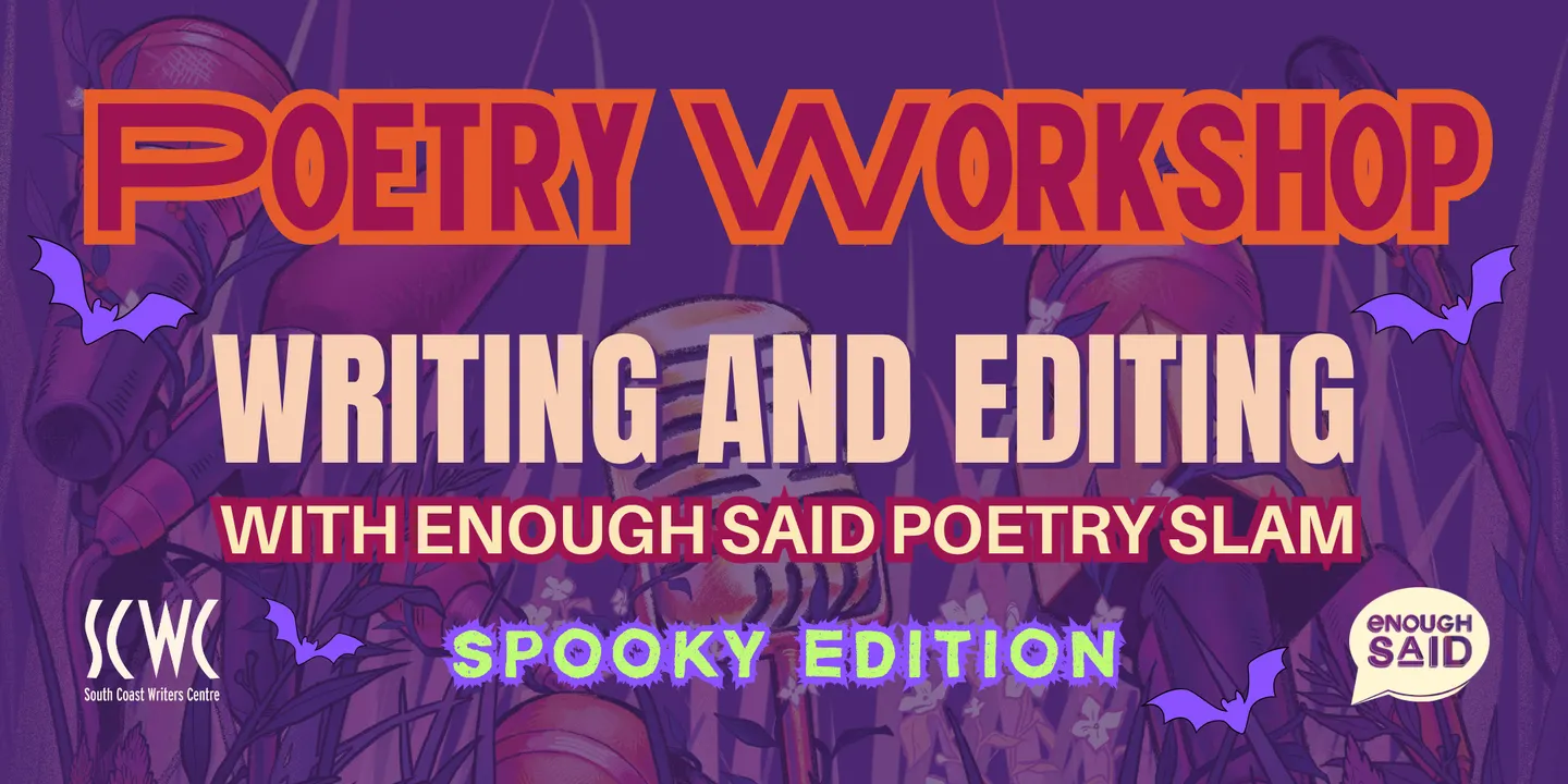 Writing and Editing Poetry Workshop (Spooky Edition!)