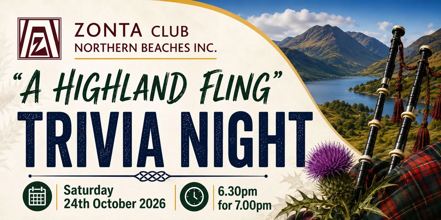 Zonta Club Northern Beaches Fundraising Trivia Night