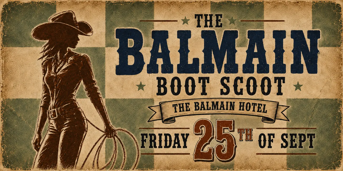 The Balmain Boot Scoot