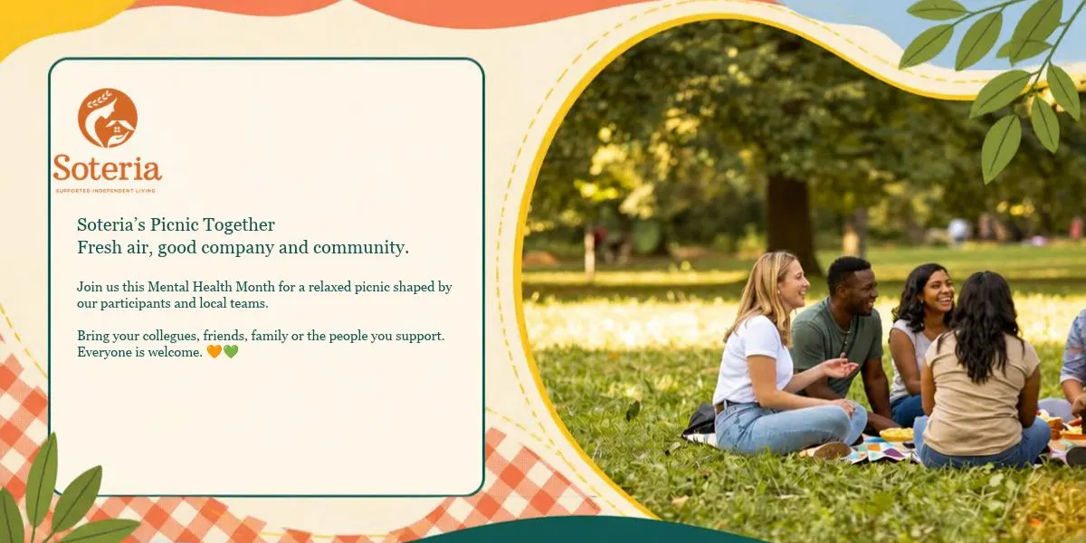 Soteria’s Picnic Together | Mental Health Month - QLD