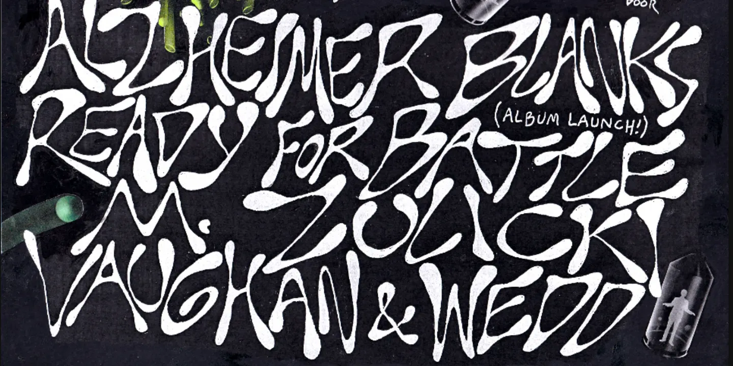 ALZHEIMER BLANKS album launch