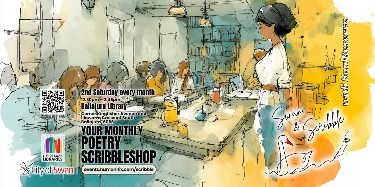 Swan & Scribble: Monthly Poetry Meetup