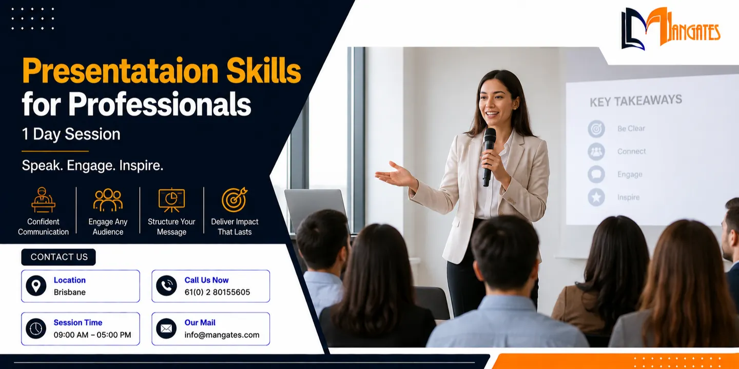 Presentataion Skills for Professionals - 1 Day Session in Brisbane