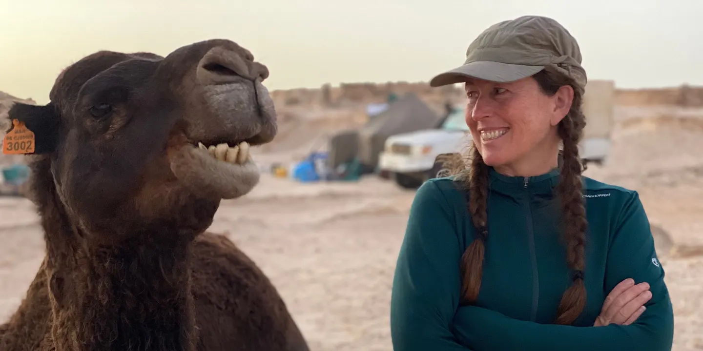 Alice Morrison - Shifting sands and camel capers: adventures in the desert