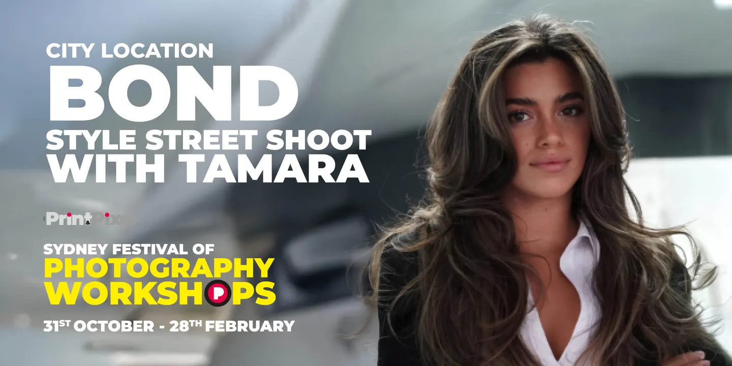 BOND style shoot: Part one - Agent of change with Tamara