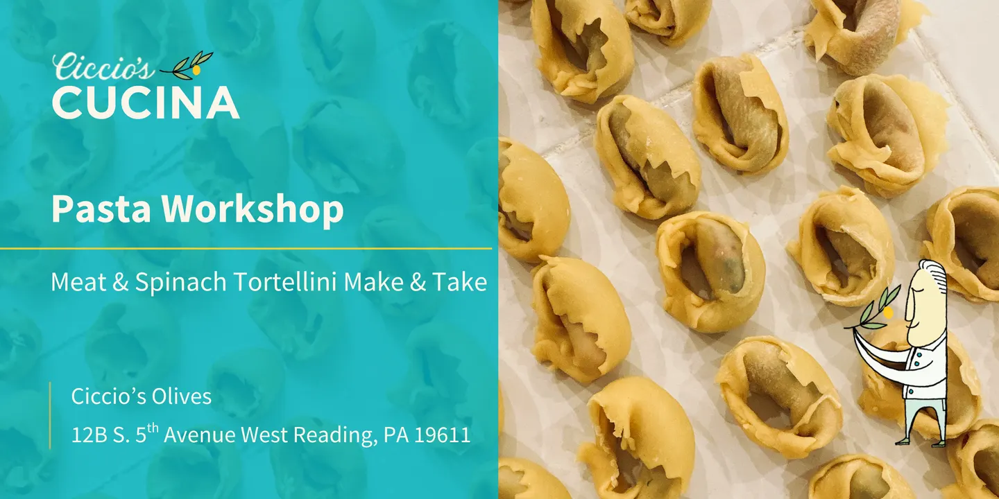 Pasta Workshop: Meat & Spinach Tortellini