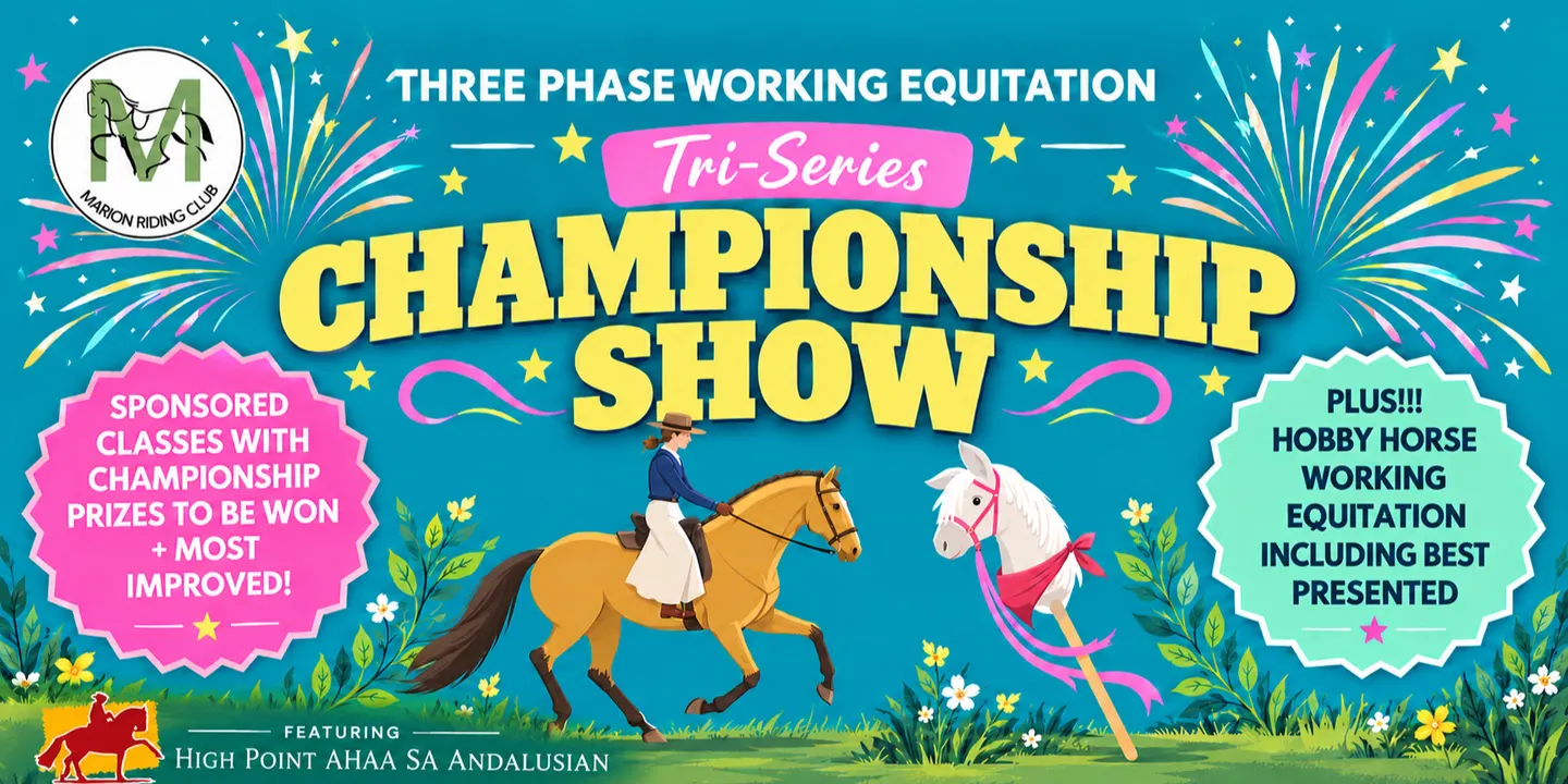Marion Riding Club Working Equitation Tri-Series Championship & Hobby Horse Show 2026