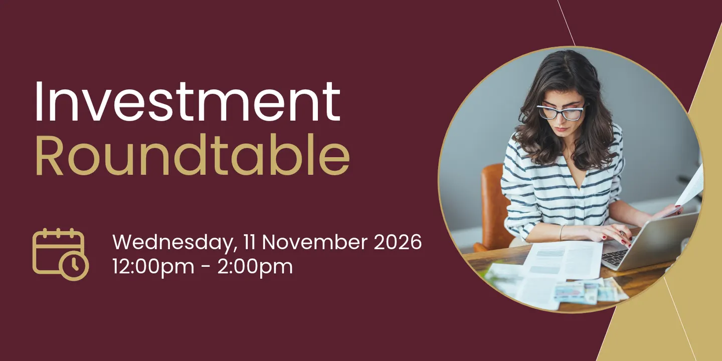 Investment Roundtable - 11 November Lunch