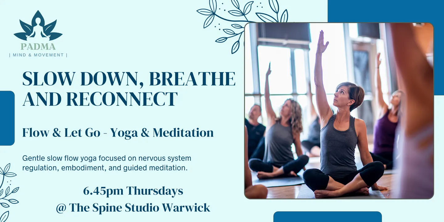 Flow & Let Go Yoga & Meditation