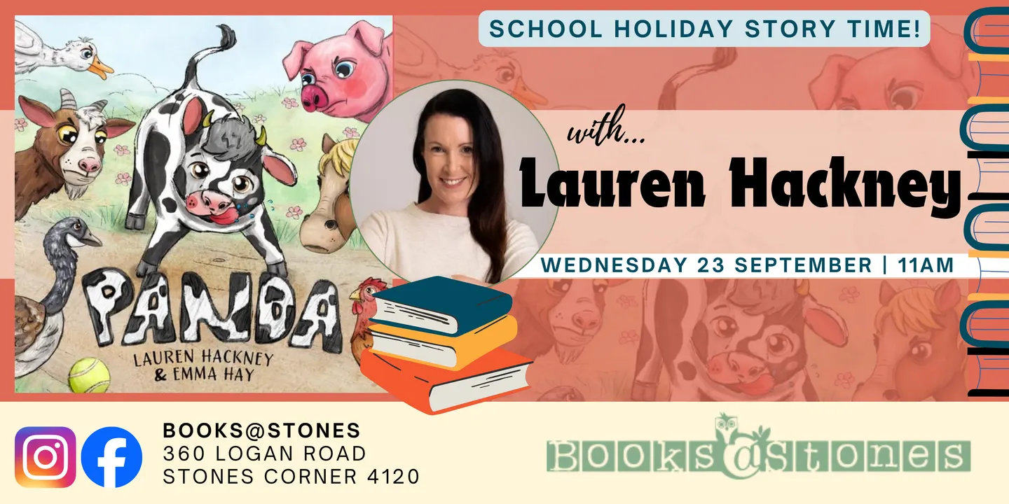 Books@Stones event: School Holiday Storytime with Lauren Hackney, author of Panda