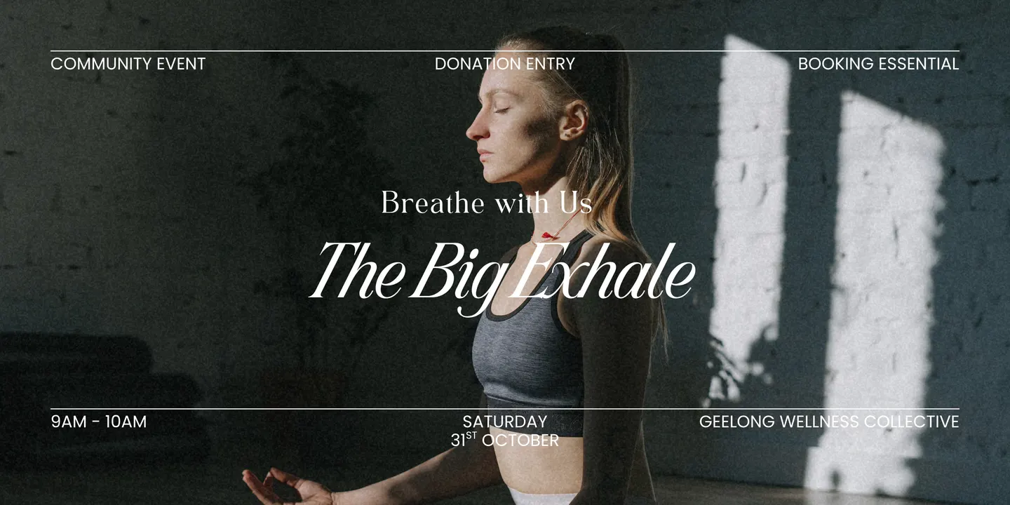 The Big Exhale: A Community Breathwork Hour
