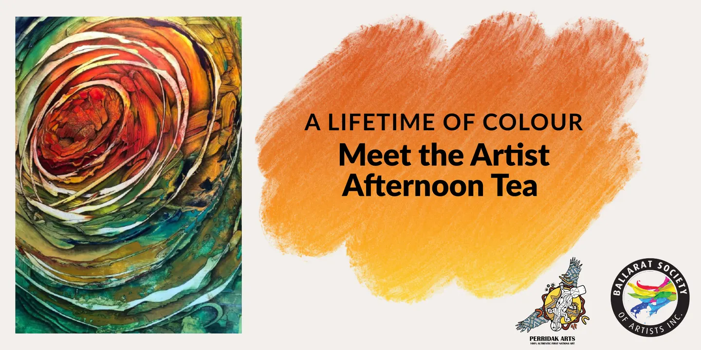 A Lifetime of Colour: Meet the Artist Afternoon Tea • Seniors Festival 2026 • Ballarat Library