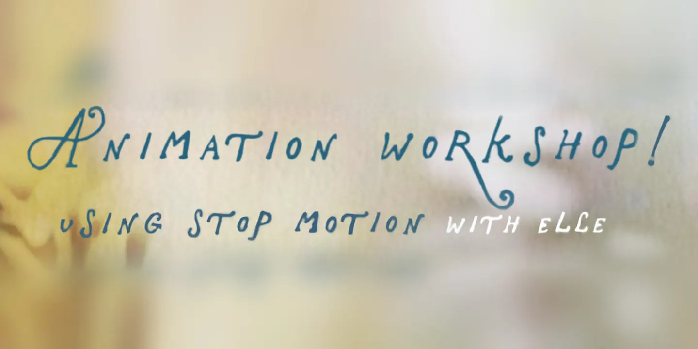 Stop Motion Animation Workshop - learn new techniques and explore the sculptural scenery of Mosman!