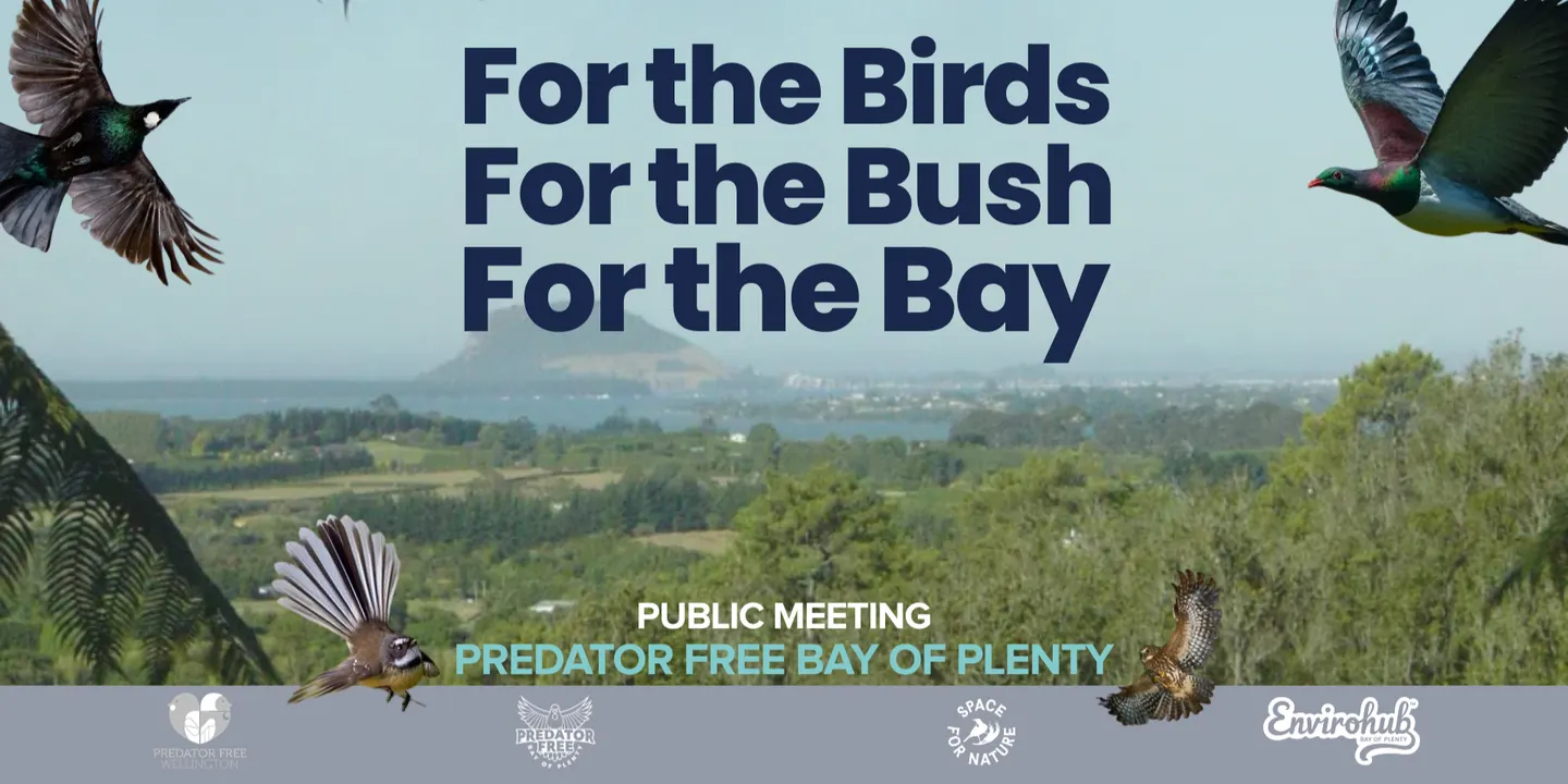 Predator Free Bay of Plenty Public Meeting