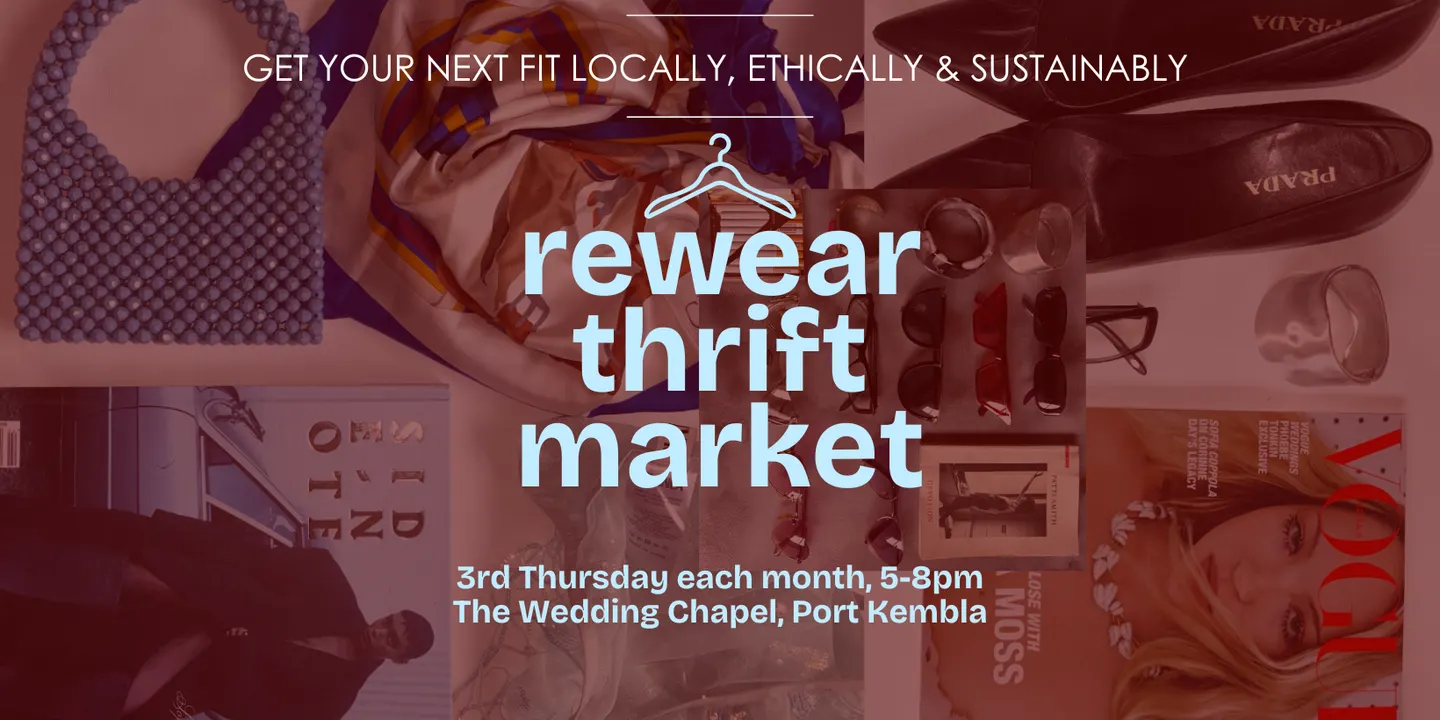Rewear Thrift Market | curated, sustainable fashion in Port Kembla