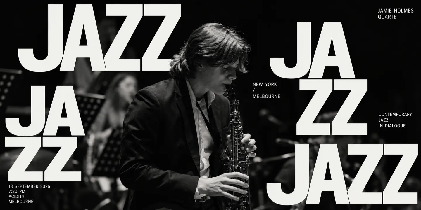 New York Jazz / Melbourne | Jame Holmes Quartet Live Jazz