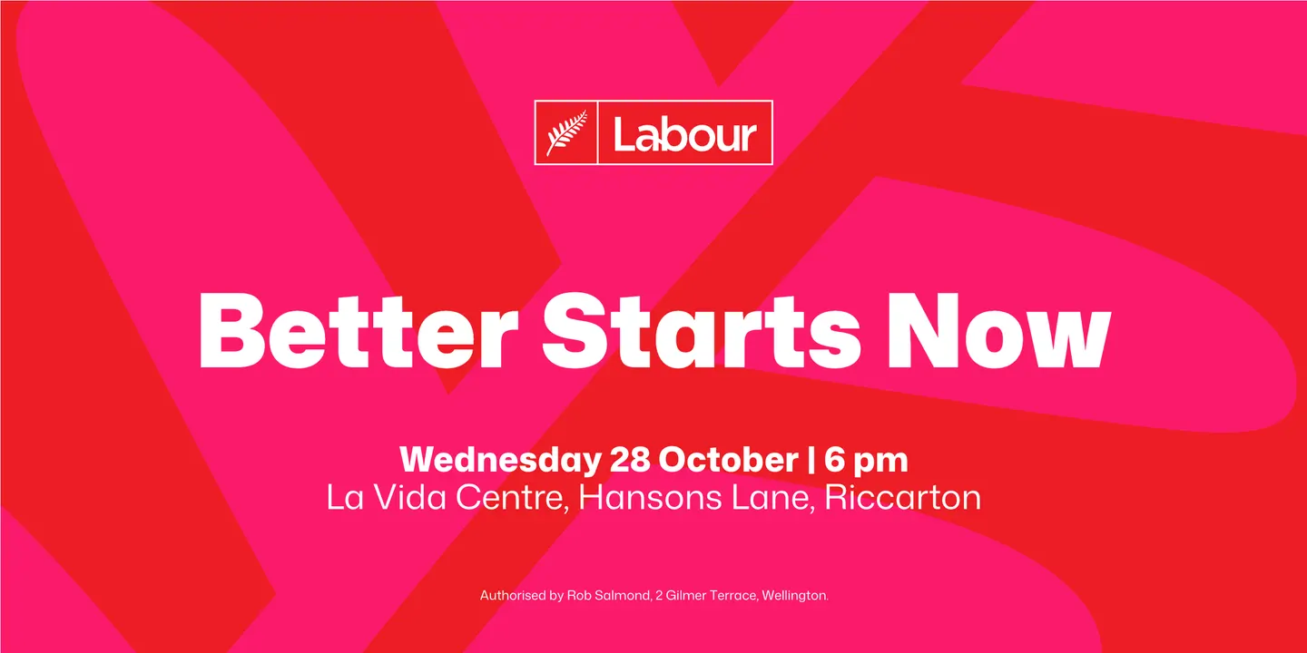 Better Starts Now Rally - Christchurch
