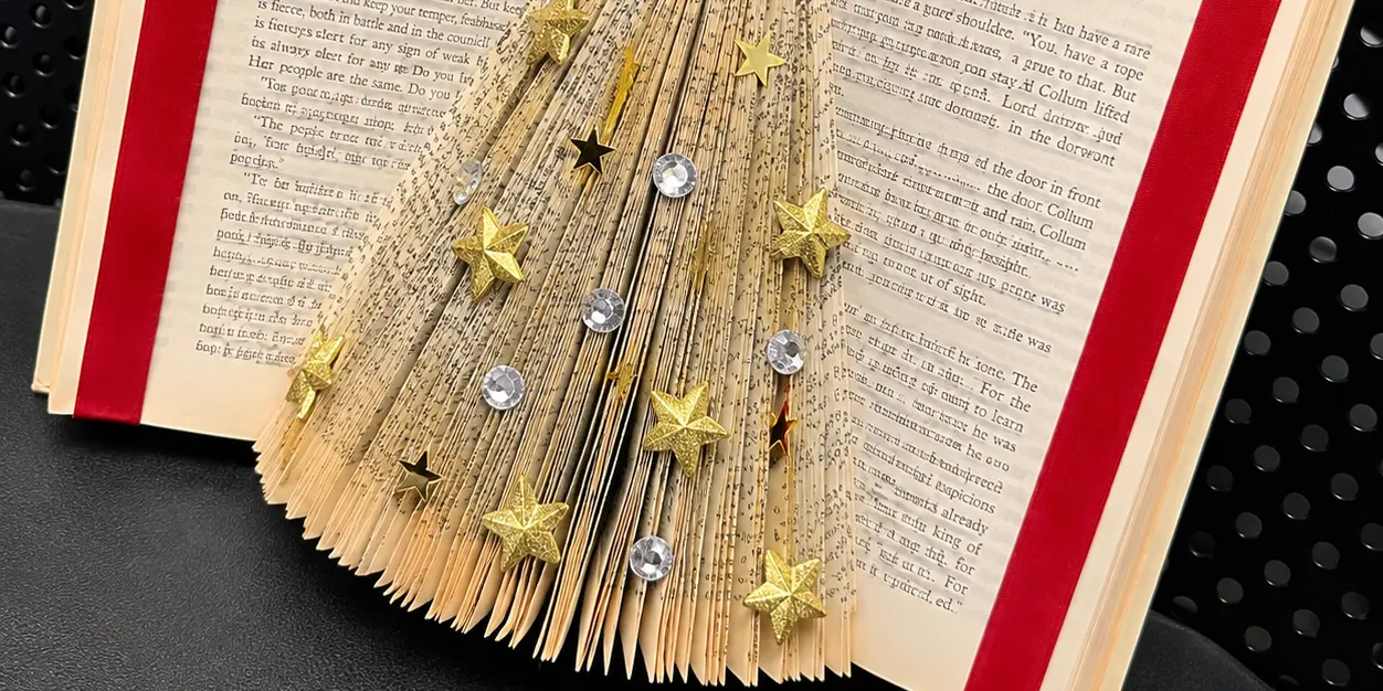 Christmas Book Folding Workshop