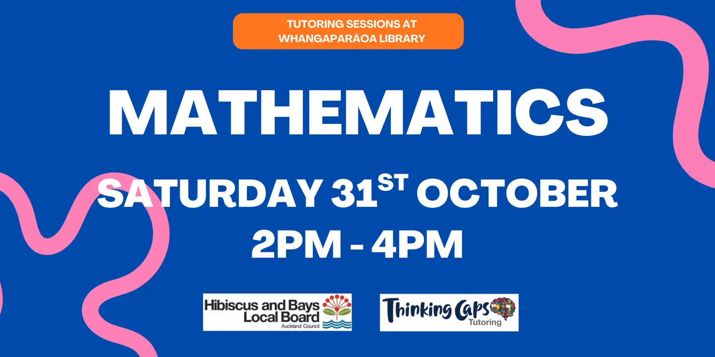 Mathematics Tutoring at Whangaparāoa Library