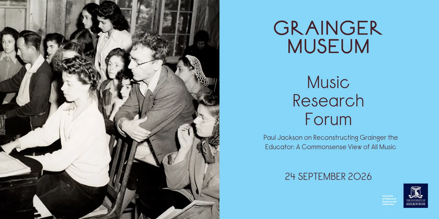 Music Research Forum with Paul Jackson