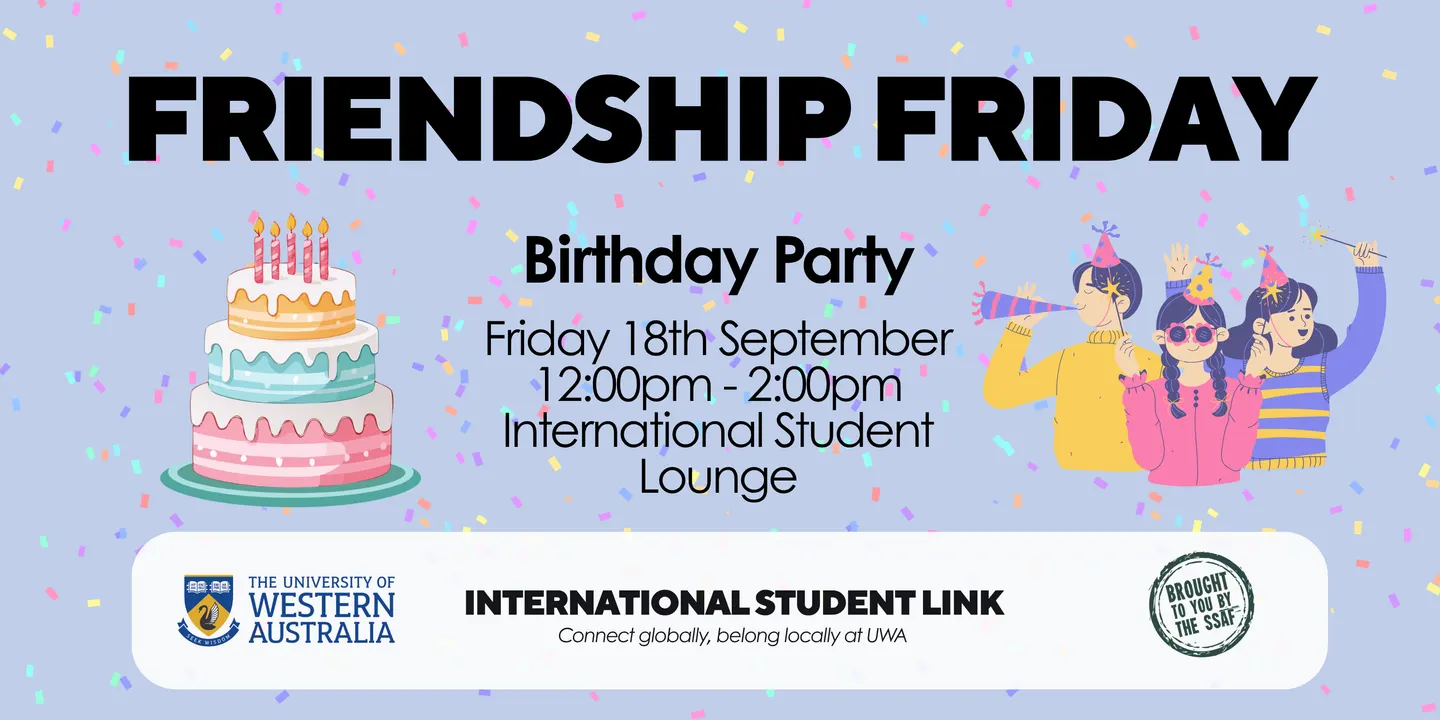 Friendship Fridays - Birthday Party!