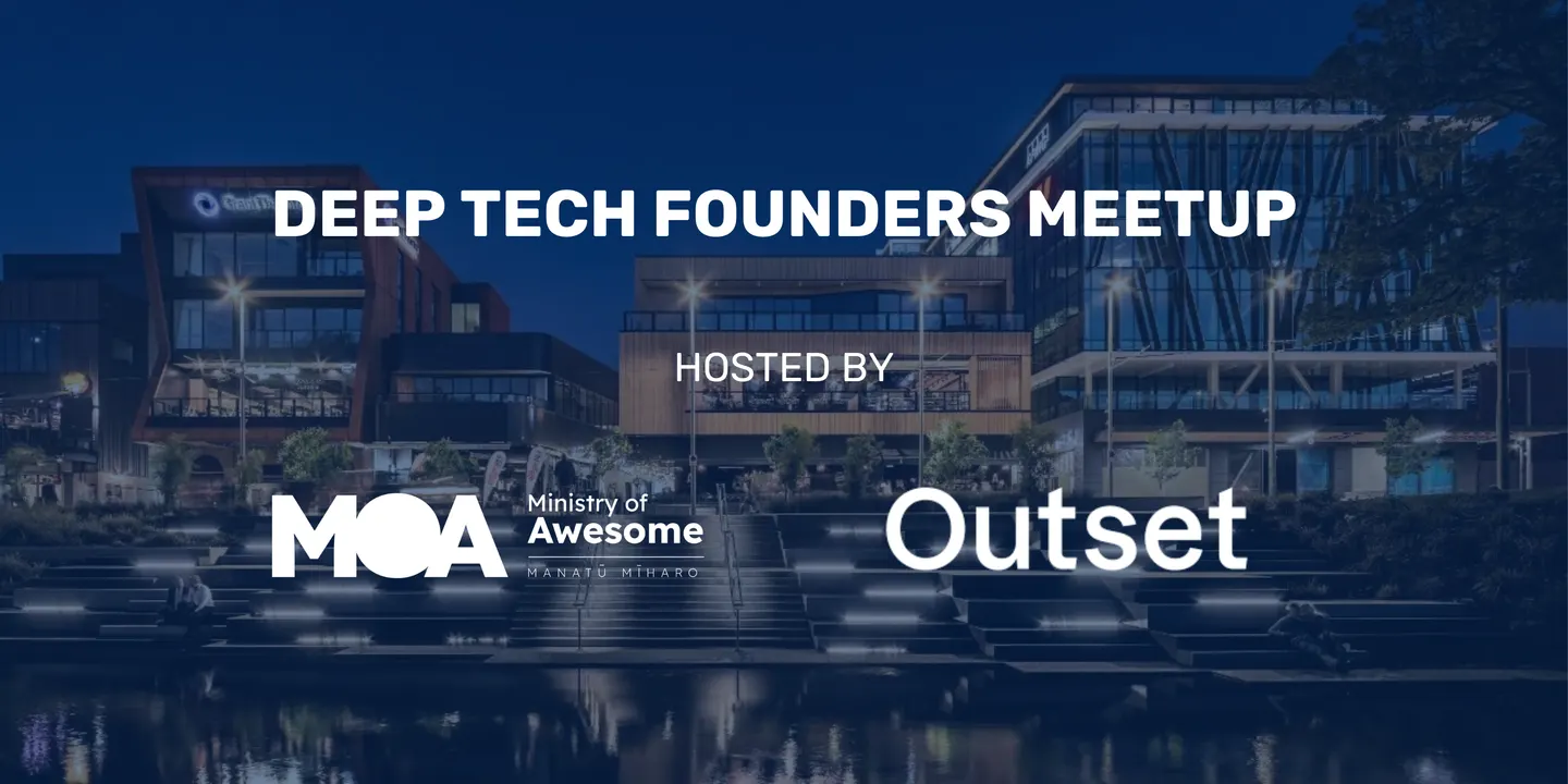 Deep Tech Founders Meetup - Hosted by Outset Ventures & Ministry of Awesome