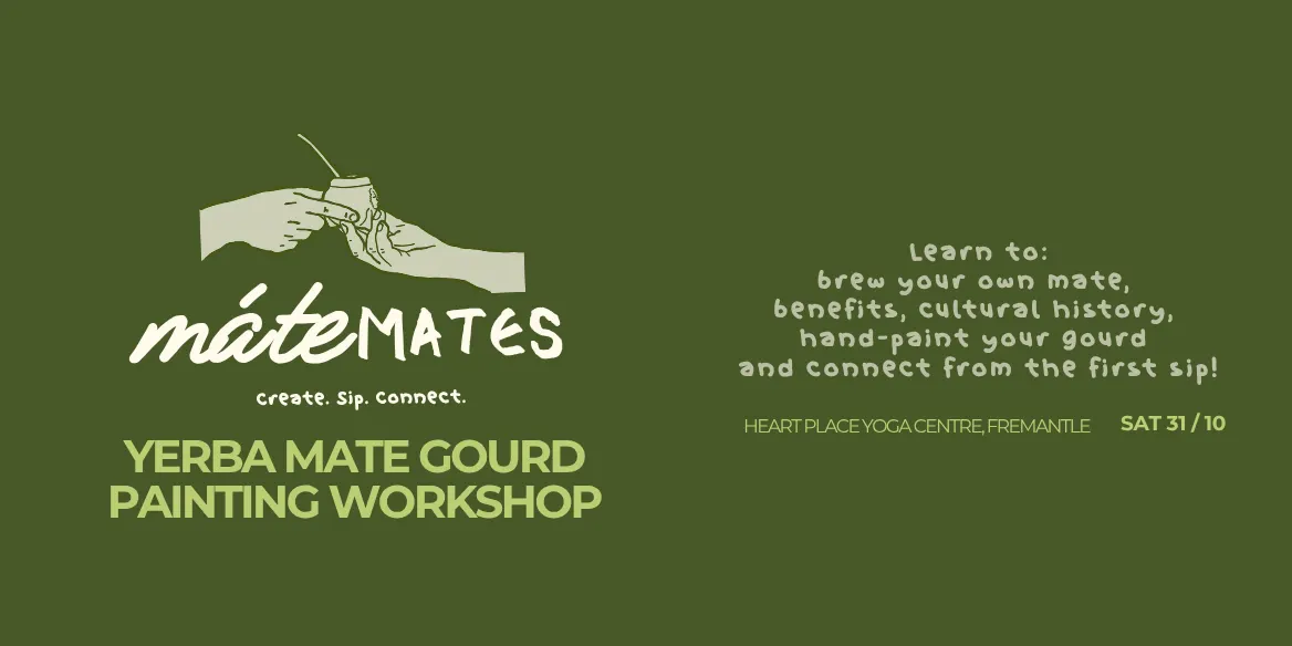 MÁTE - MATES. Yerba mate: Gourd Painting Workshop
