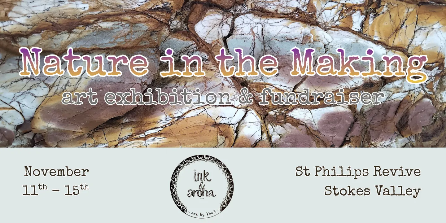 Nature in the Making: Art Exhibition by Ink & Aroha - art by Kim S.