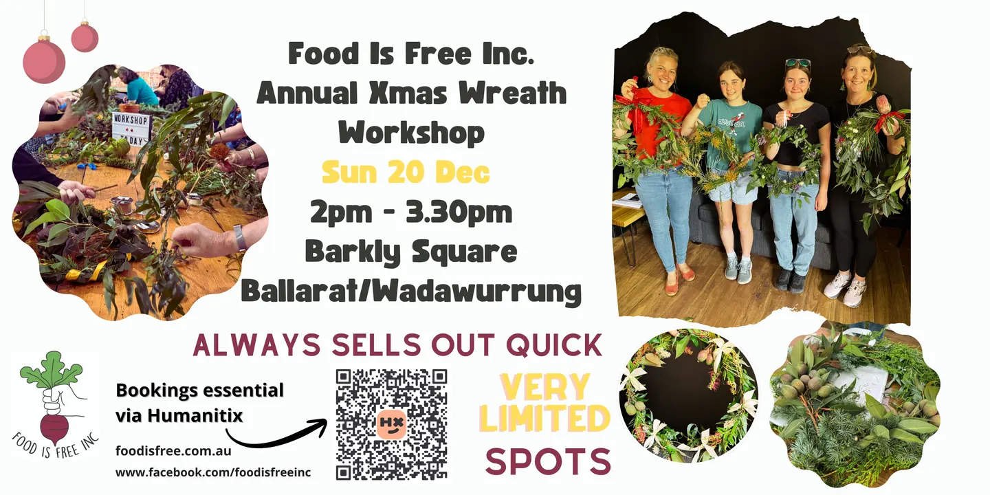 Native Wreath Making Workshop 20 Dec 2026 - afternoon session