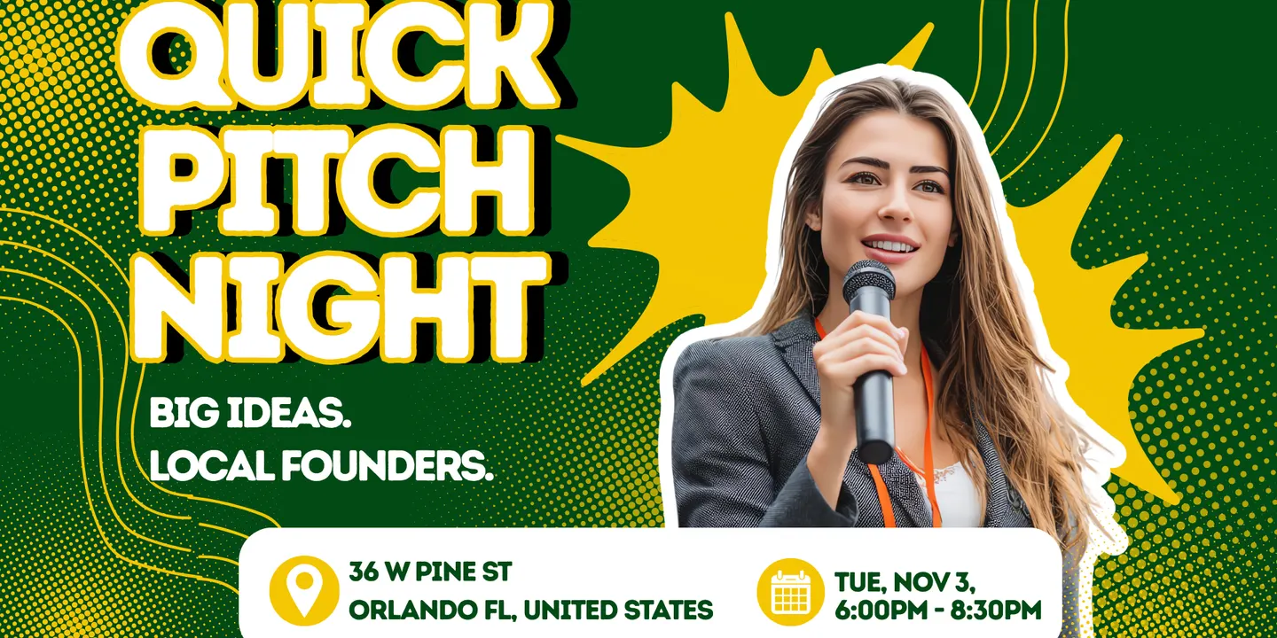 Quick Pitch Night with StarterStudio - A Startup Weekend Orlando Pre-Event