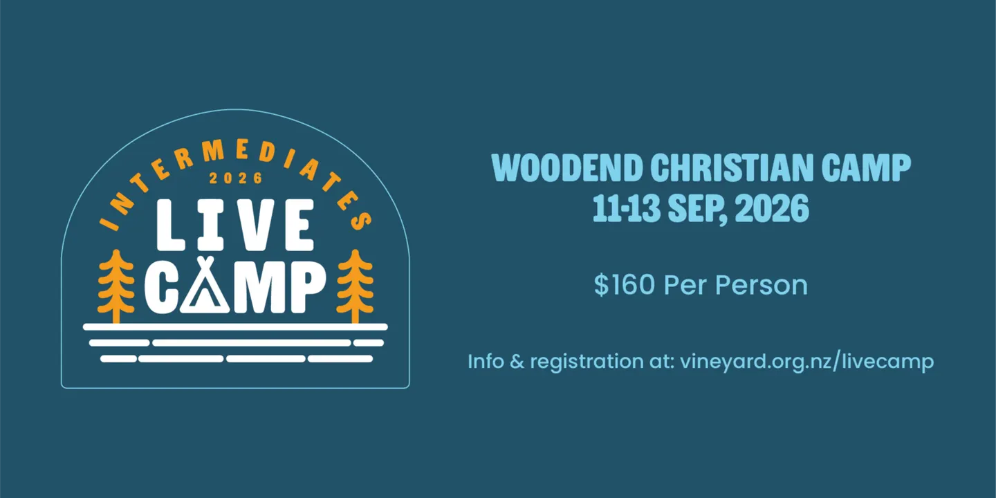 LIVE Intermediates Camp 2026 - Christchurch