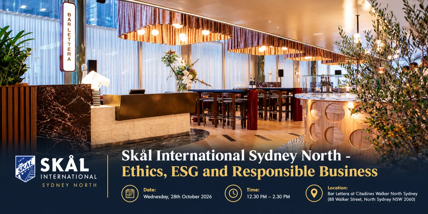 Skål Sydney North October Event 2026
