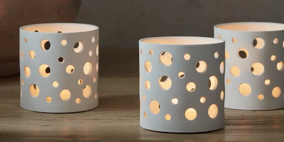 Create Your Glow - Clay Tealight Workshop