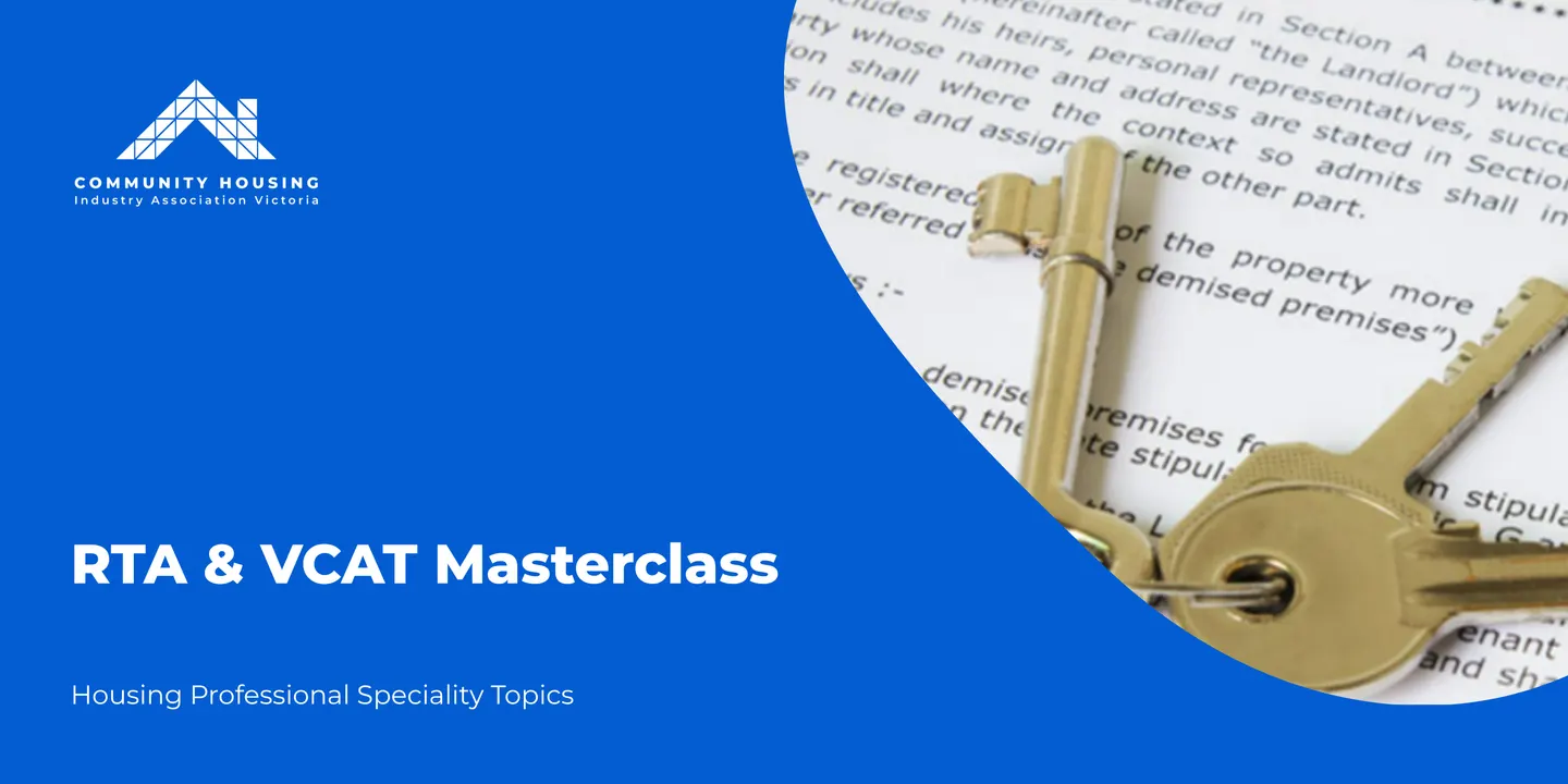 RTA & VCAT Masterclass