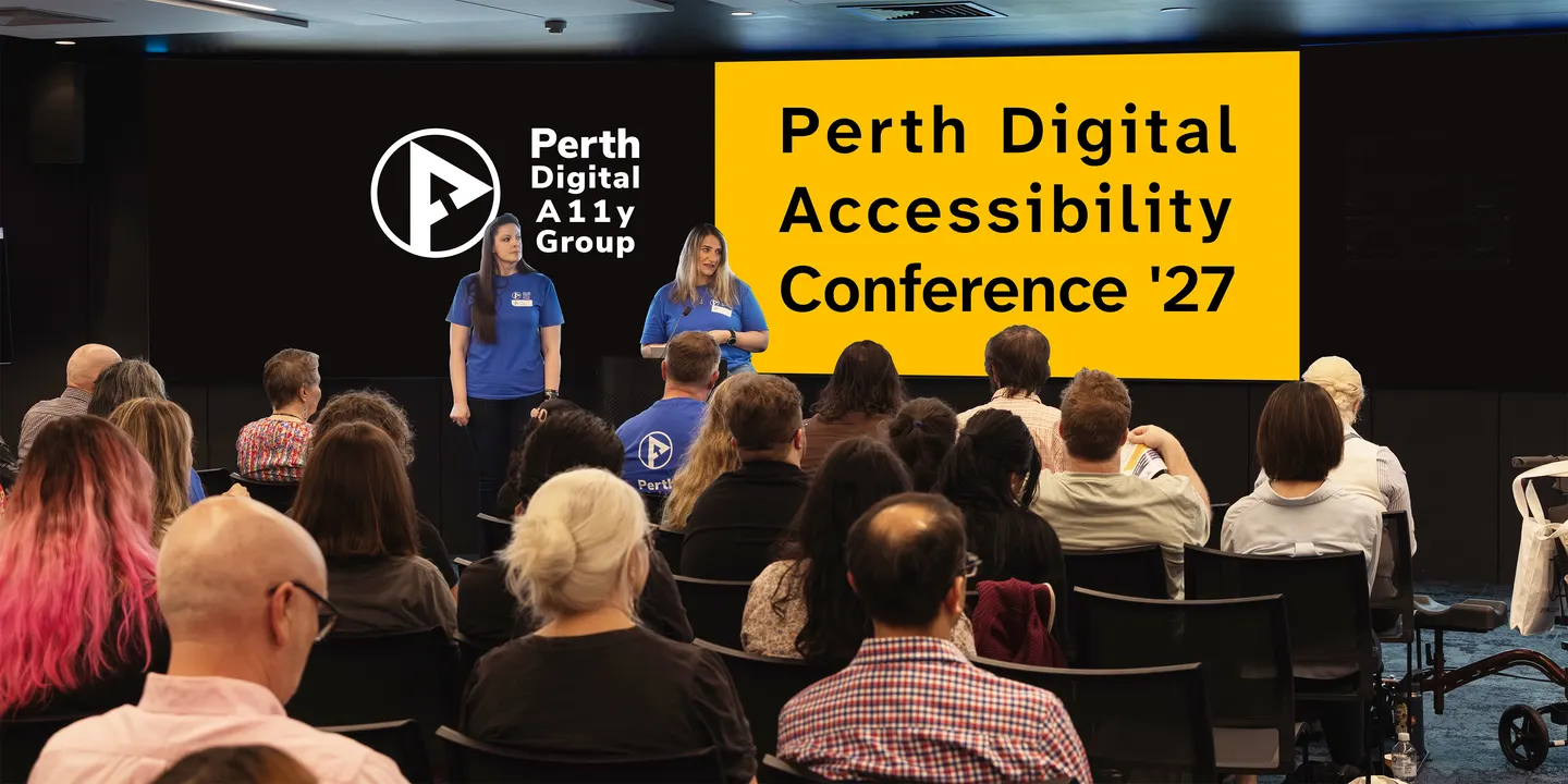 Perth Digital Accessibility Conference 2027
