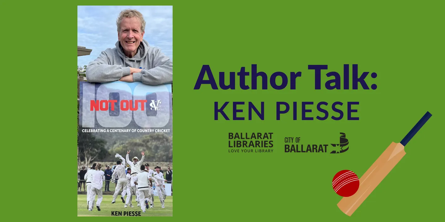 Author Talk: Ken Piesse • Seniors Festival 2026 • Ballarat Library