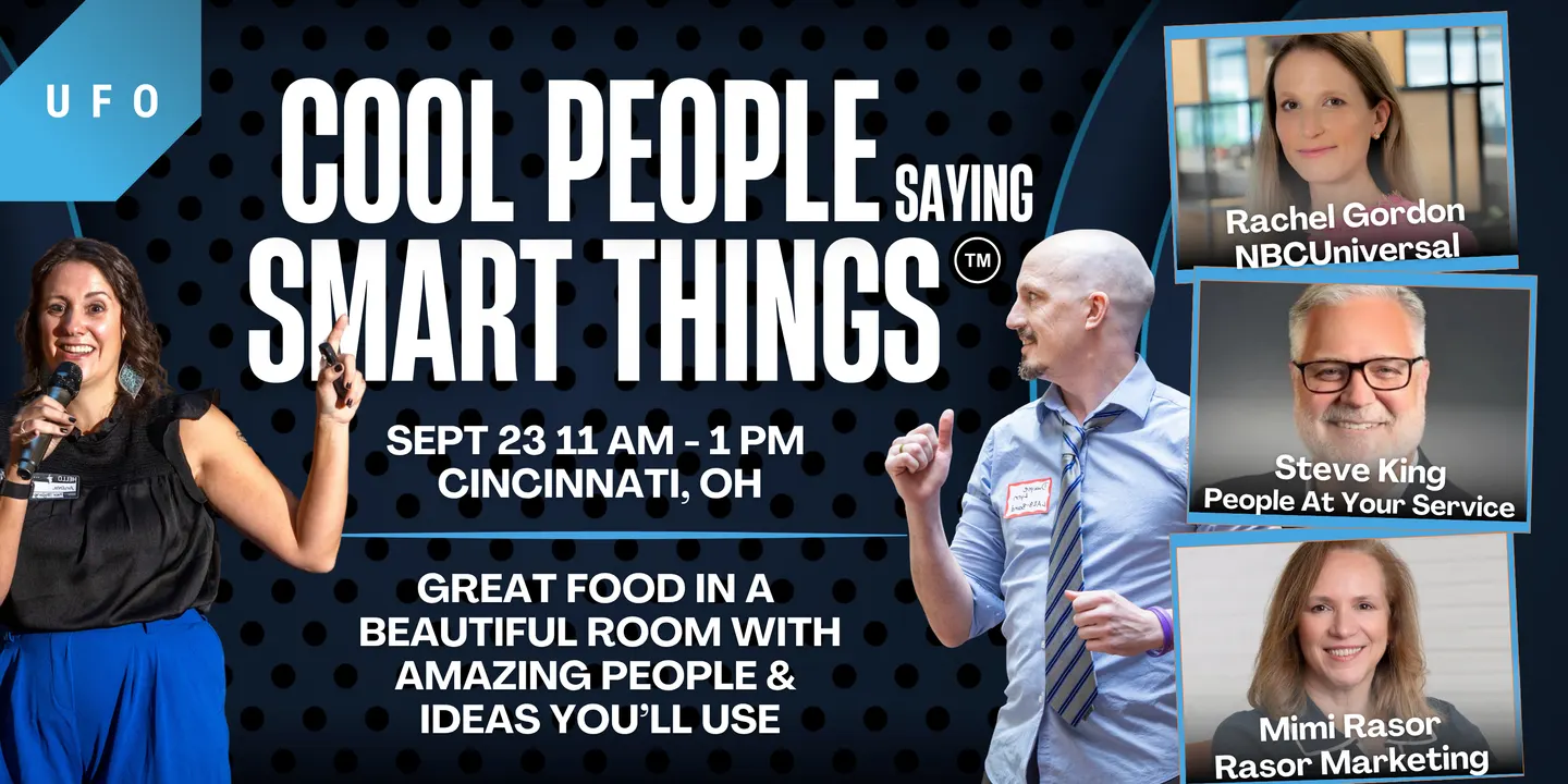 Cool People Saying Smart Things™ - September 2026