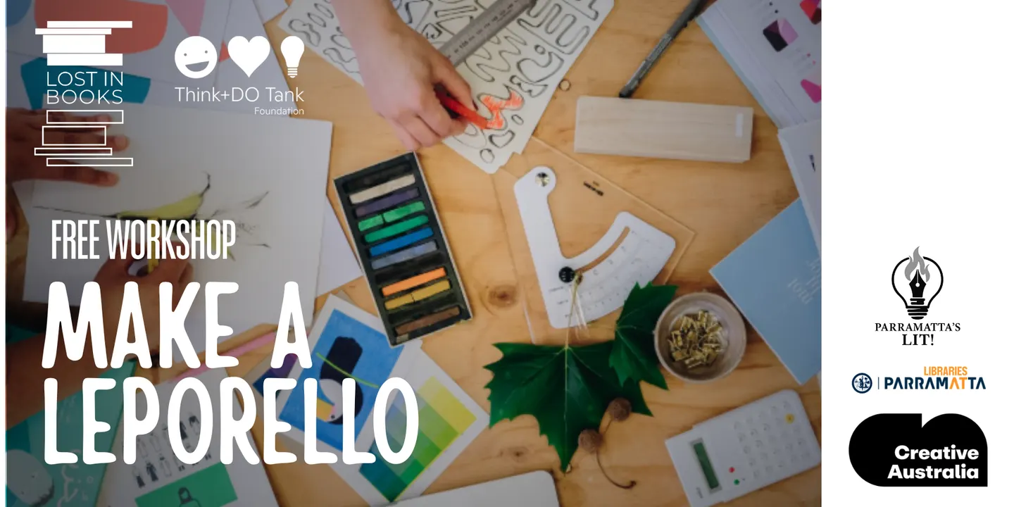 Make a leporello with Lost In Books
