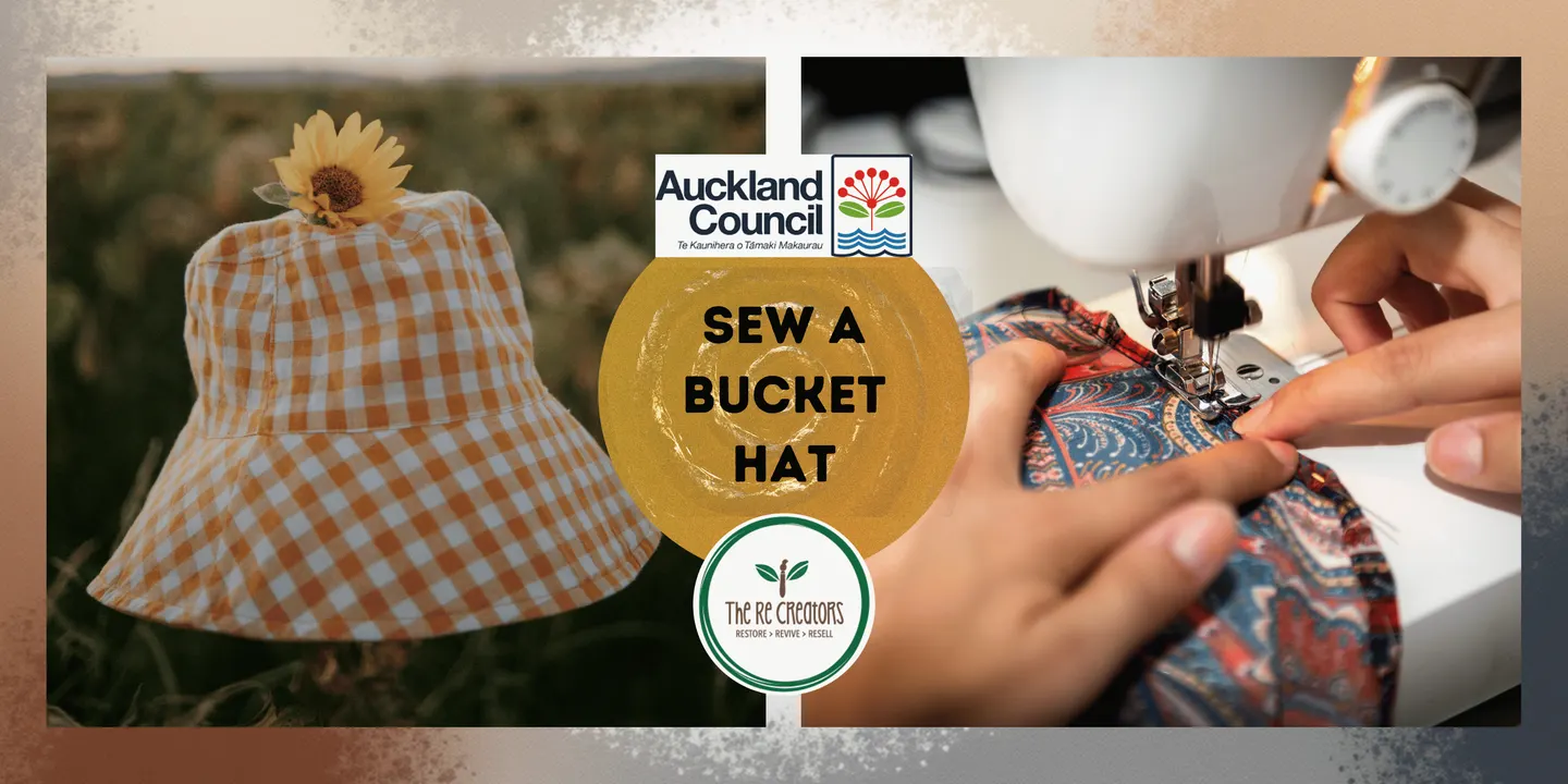 Sew a Bucket Hat, Albany Community Hub: Albany Beauty Room, Wed 28 Oct, 9:30am-12:30pm