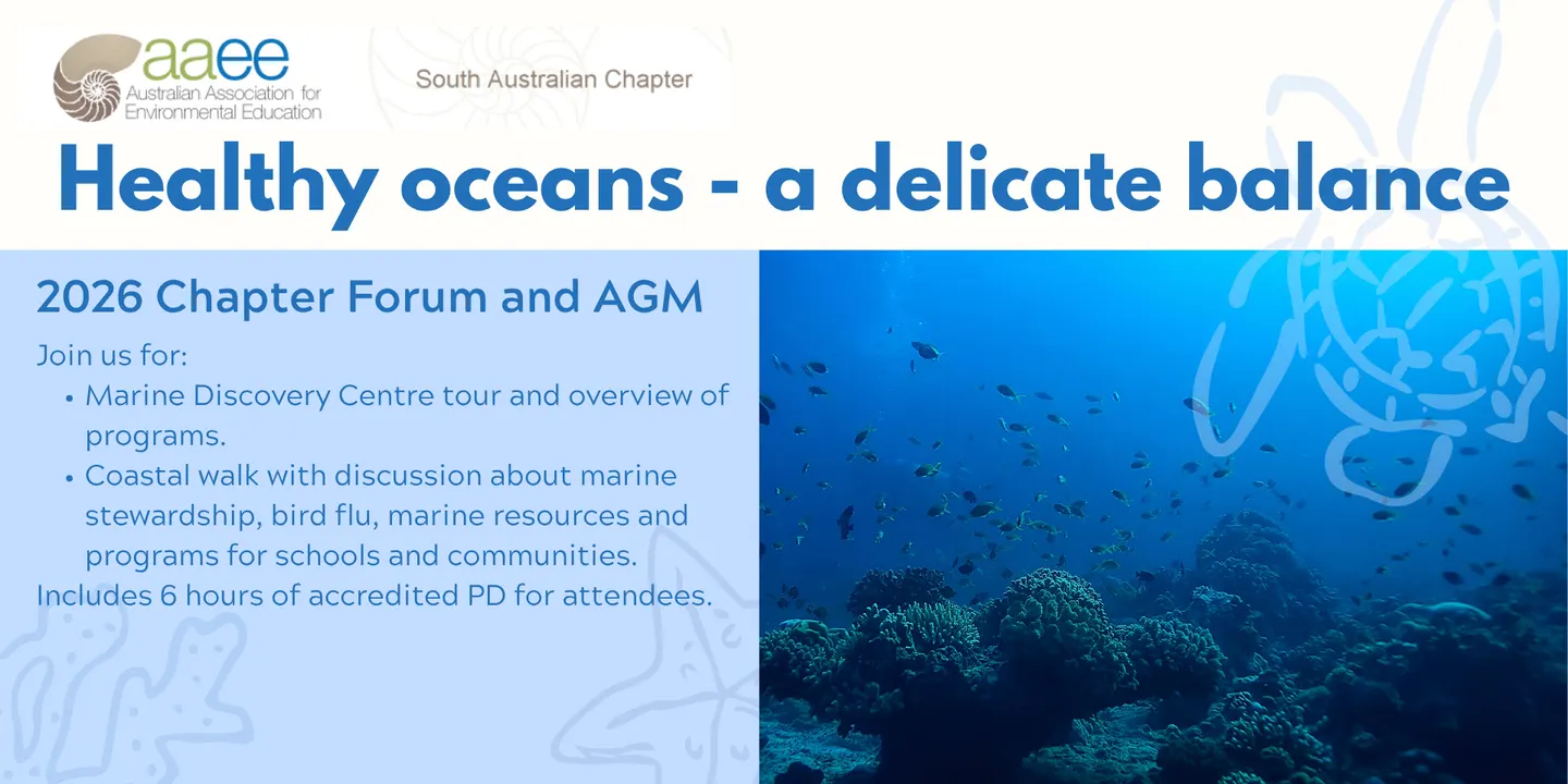 AAEE SA Chapter AGM - Healthy oceans - a delicate balance