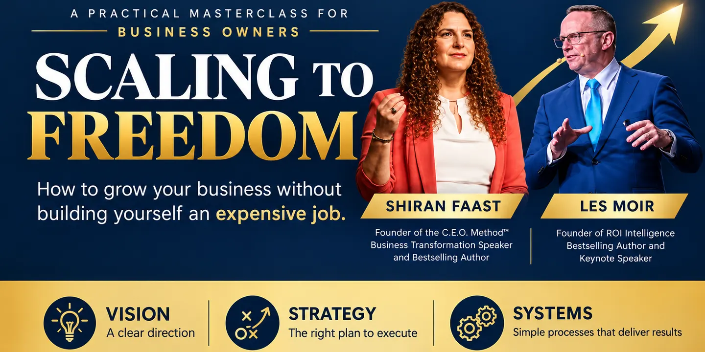 FREE EVENT- Scaling To Freedom