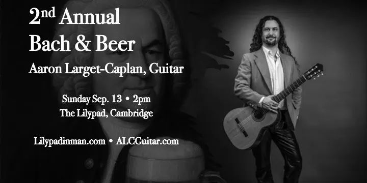 Aaron Larget-Caplan: Bach and Beer (Cambridge)