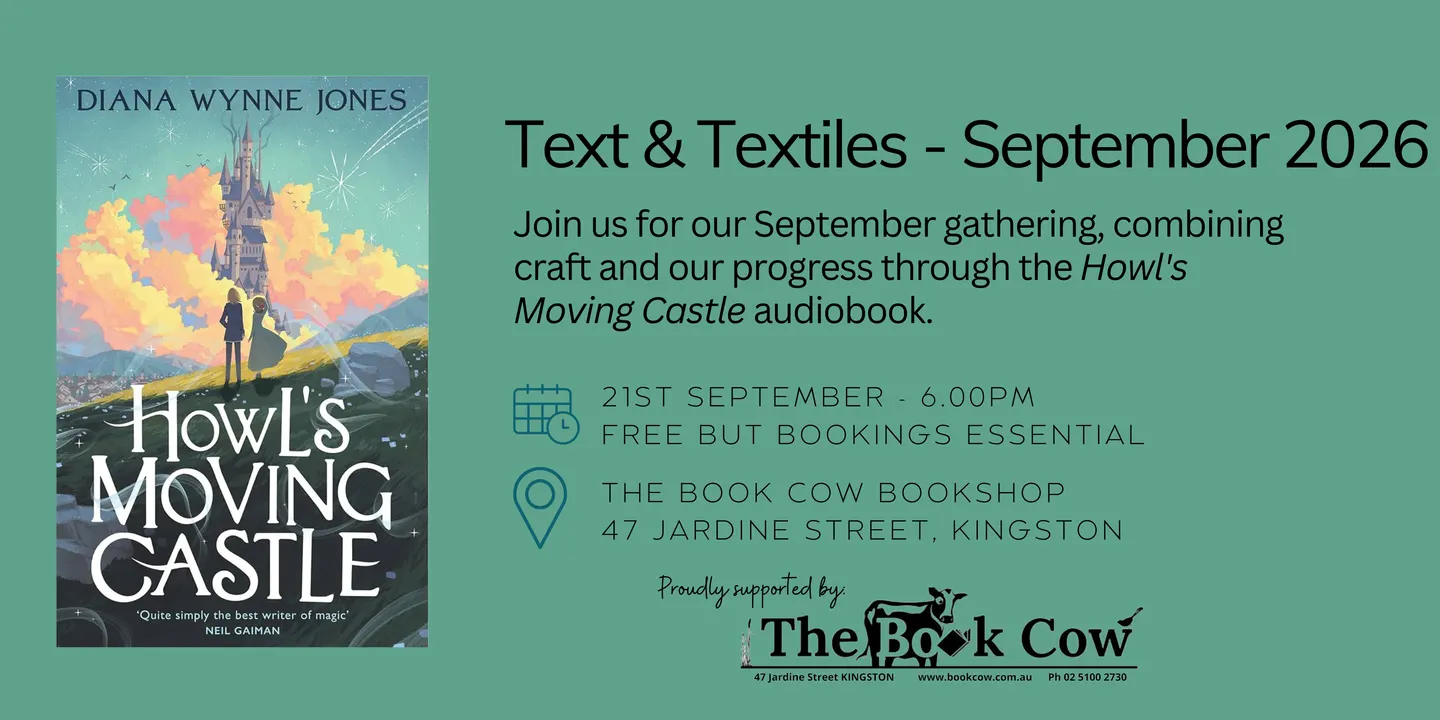 Text & Textiles - An Audiobook Club